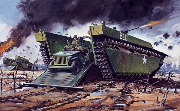 Buffalo Amphibian LVT & Jeep