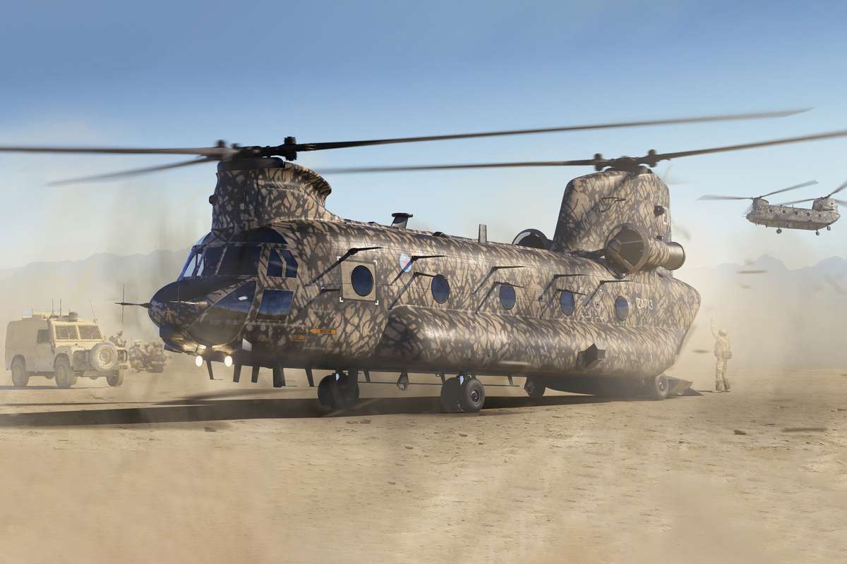 Boeing Chinook HC.1 (Late) 1:72