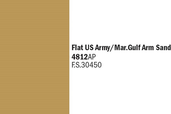 Flat US Army/Mar.Gulf Arm Sand