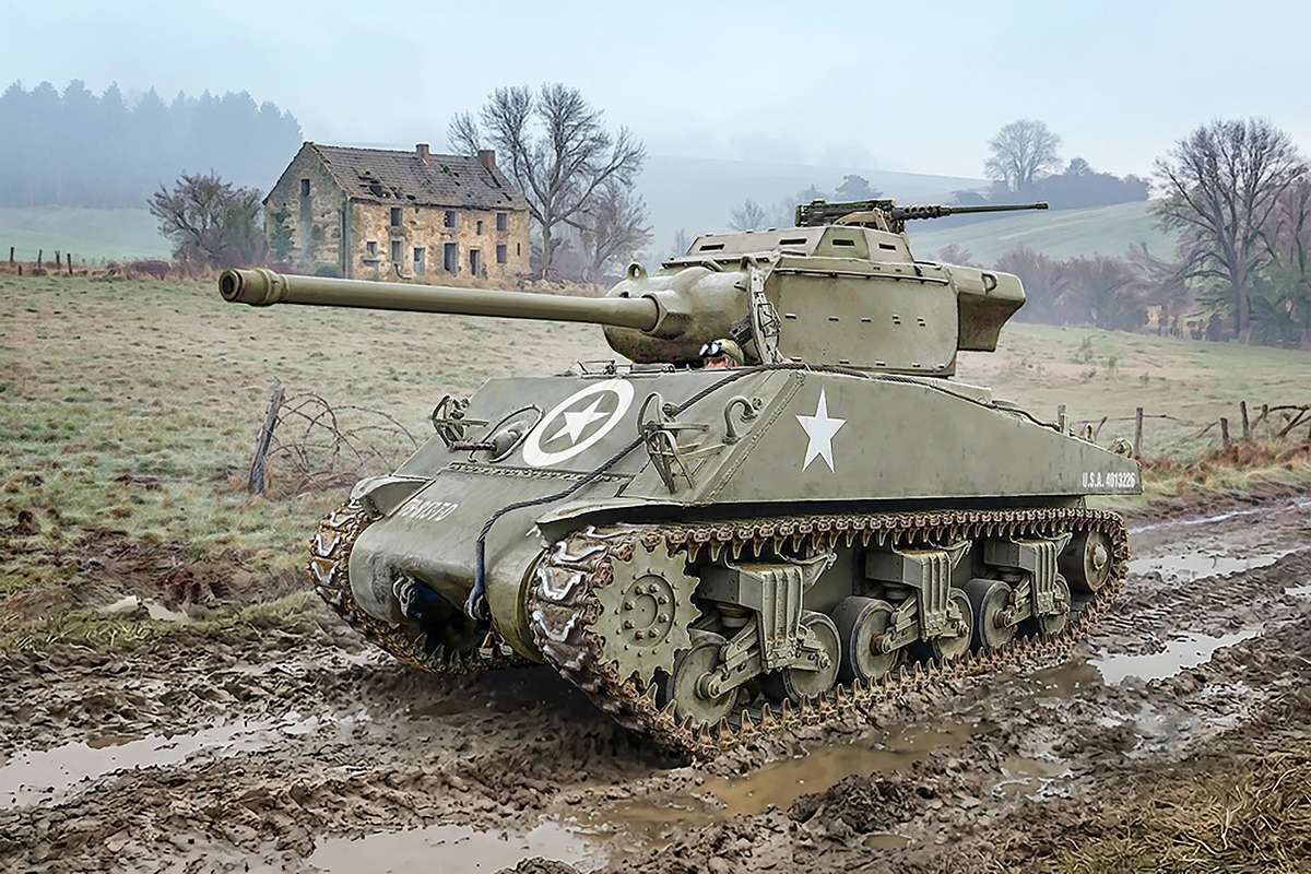 1:35 M36B1 90mm Gun Motor Carriage