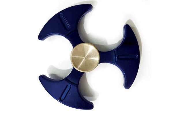 Spinners copper alloy 6,6x1,3cm ass.