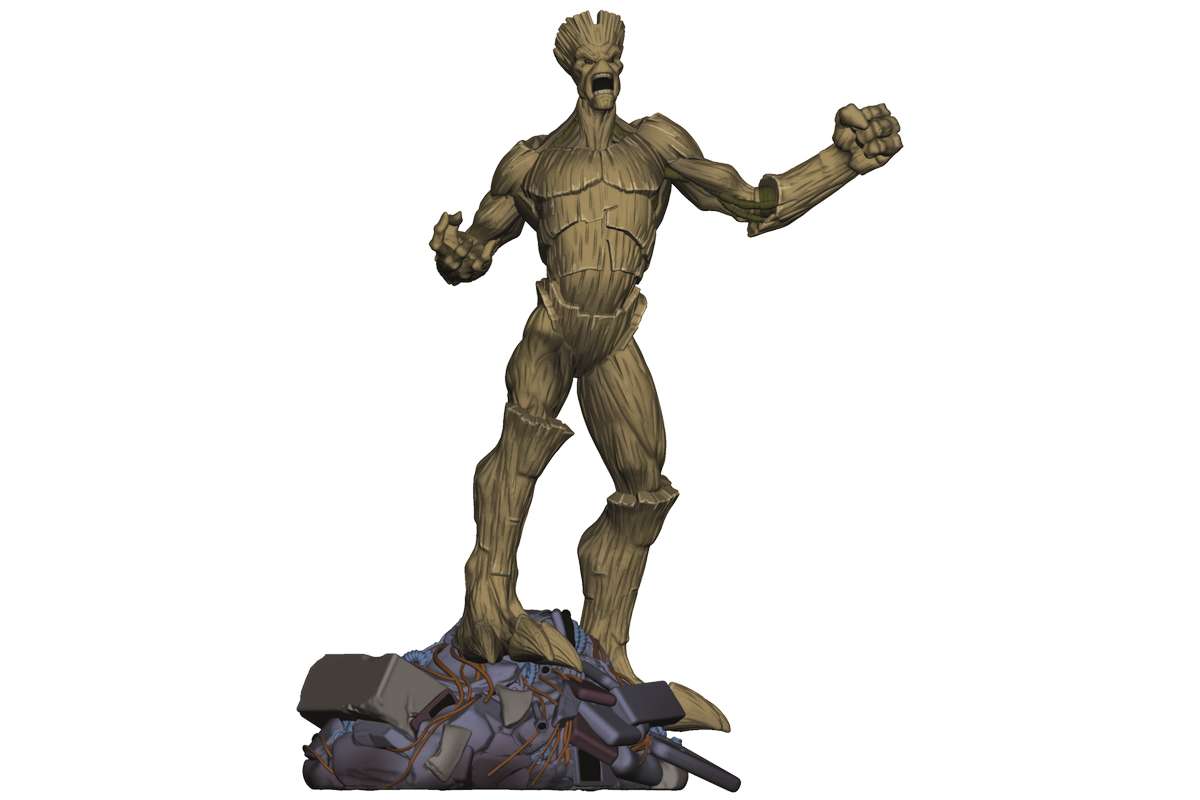 Marvel Groot 7,4x9,2x13cm