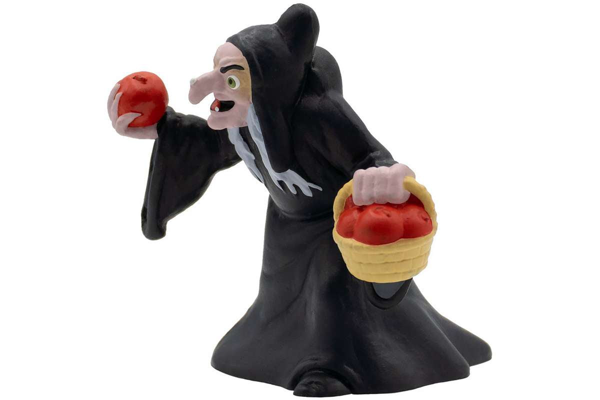 Walt Disney dronning/heks (Snehvide) 7x6,2x6,7cm