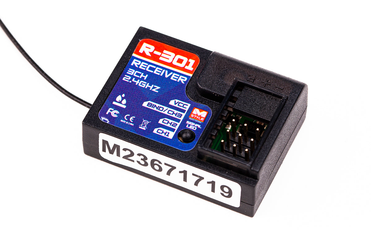 Receiver R-301 3Ch 2.4GHZ - Waterproff 