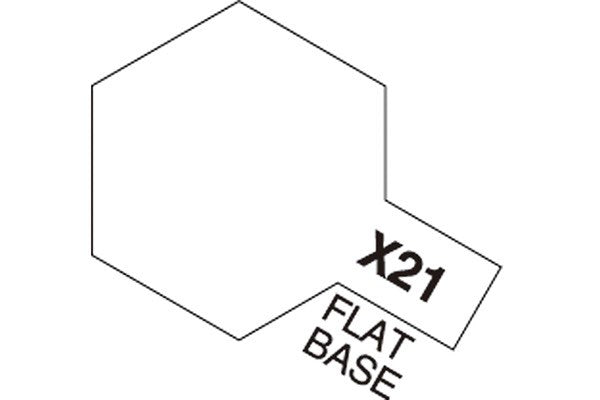 Acrylic Mini X-21 Flat Base 