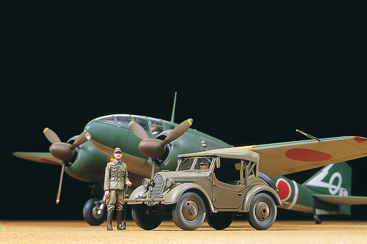 1/48 Mitsubishi Ki-46 III Type 100 & 4x4 Kurogane 