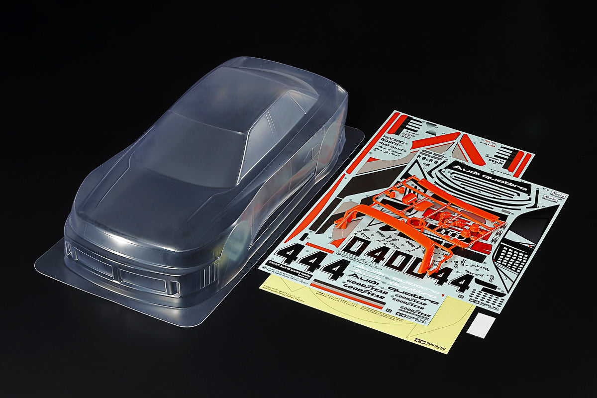 1/10 Scale R/C Audi 90 quattro Racing Body Parts 