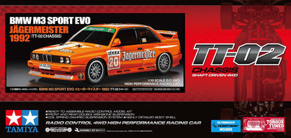 1/10 R/C BMW M3 Sport EVO Jägermeister (TT-02)