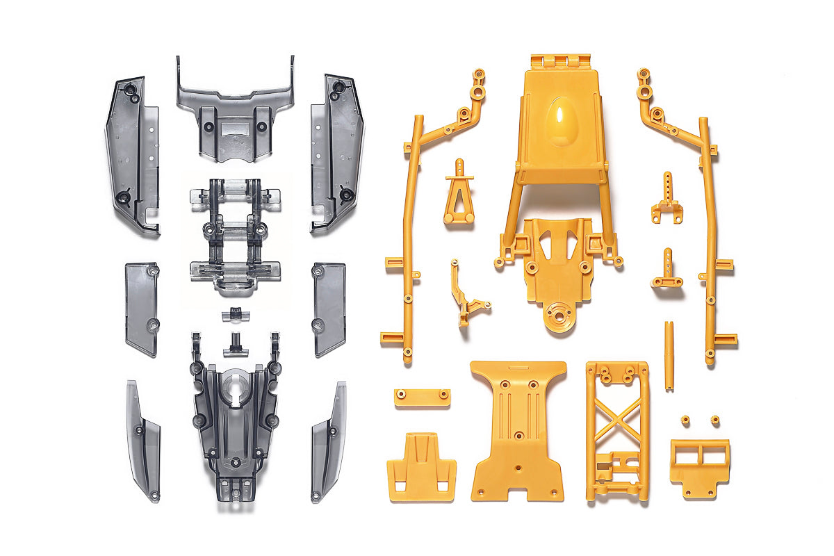 DT-04 C Parts (Clear Smoke)/F Parts (Camel Yellow)