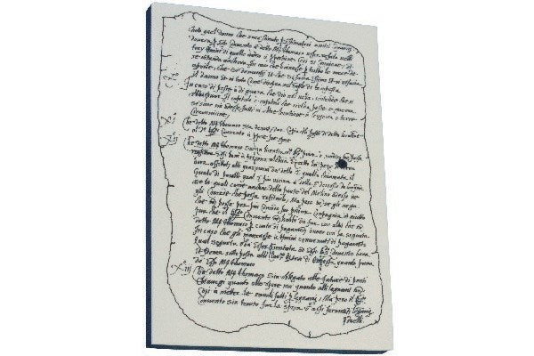Gummistempel 14x10 tekst