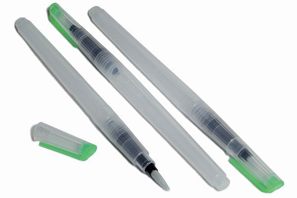 Penselsæt m/8ml vandbeholder 3stk. ass. 