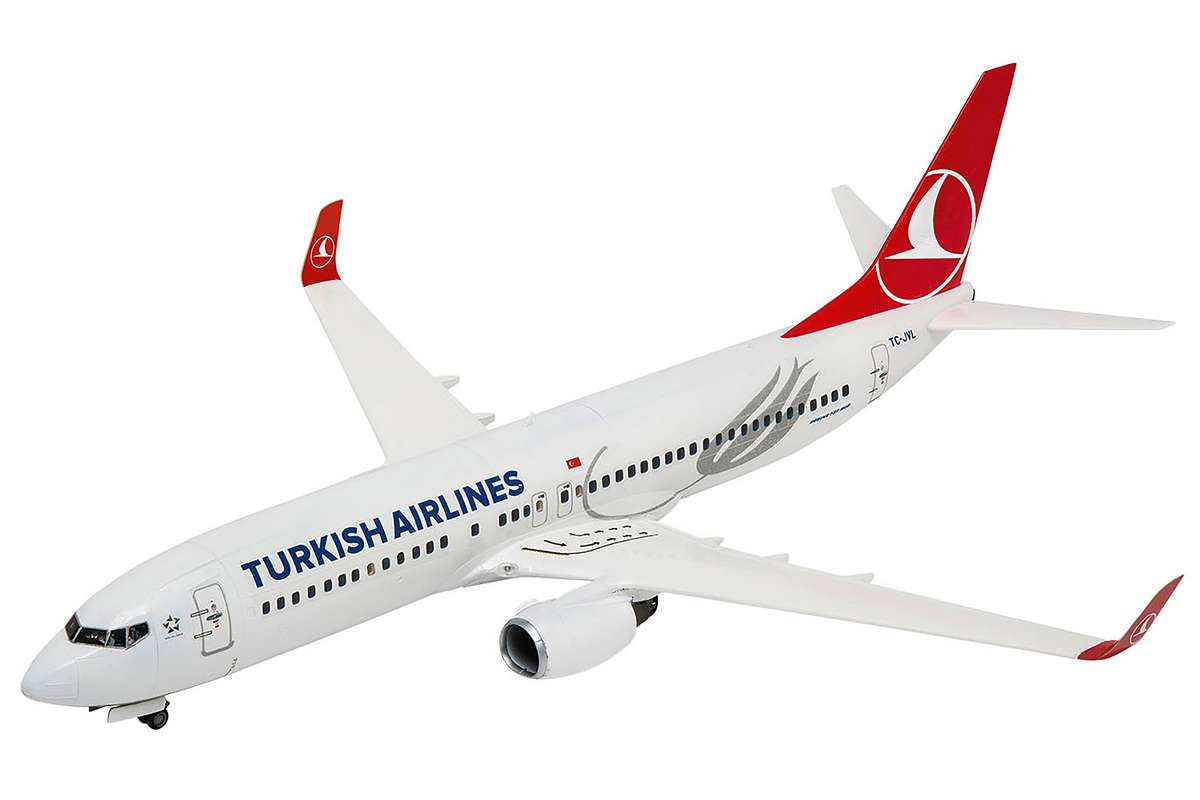 Boeing 737-800 'Turkish Airlines' 1:144