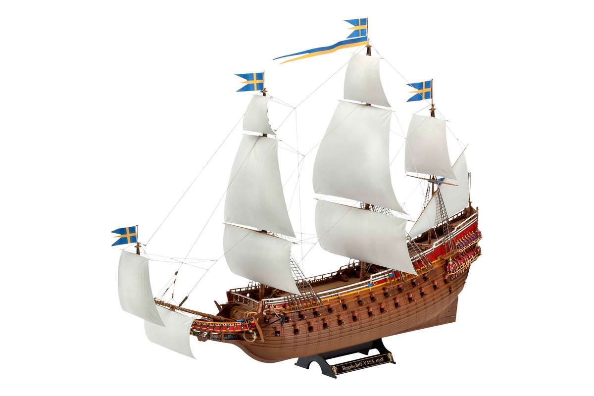 Swedish Regal Ship 'Vasa 1628' 1:150