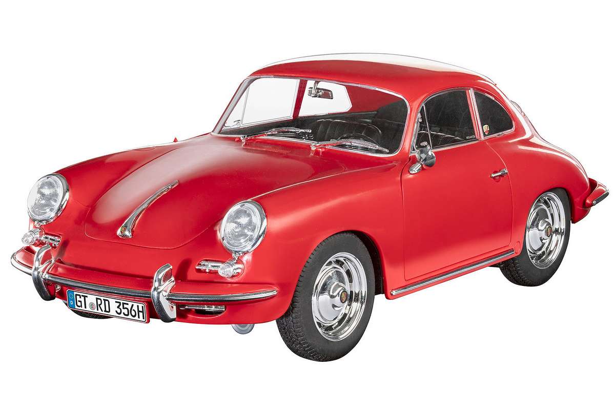 Porsche 356B Coupé -75 Years Plastic Modelbuilding