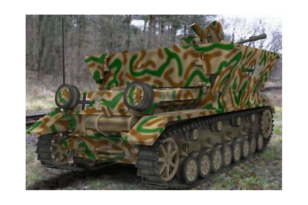Model Set Flakpanzer IV 'Möbelwagen' 3,7cm flak