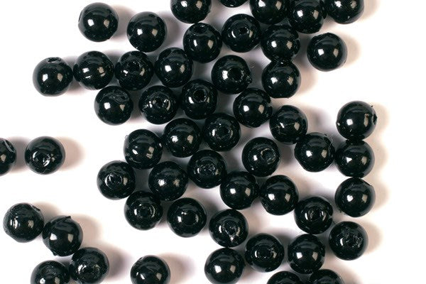Voksperler 3mm 500g sort