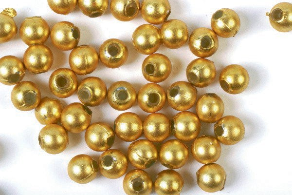 Voksperler 3mm 500g mat guld