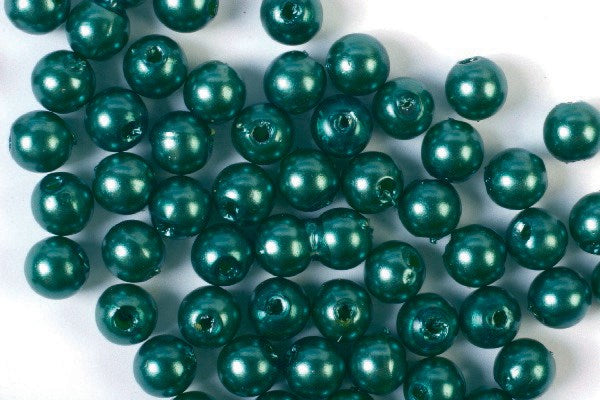 Voksperler 8mm 500g grøn