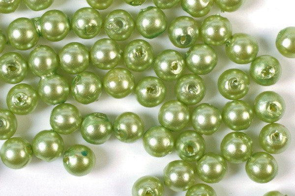 Voksperler 8mm 500g lime