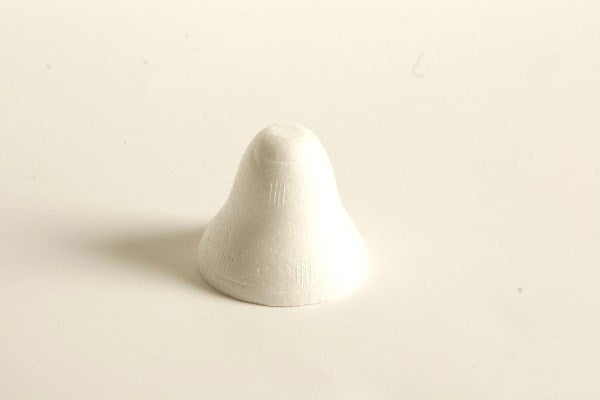 Styroporklokke mas. 45mm u.top