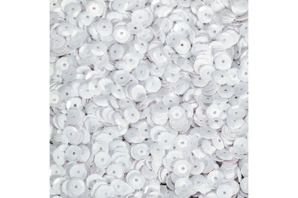 Paillet 5mm 10g nr.1 hvid