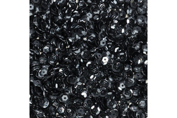Paillet 8mm 10g nr.9 sort