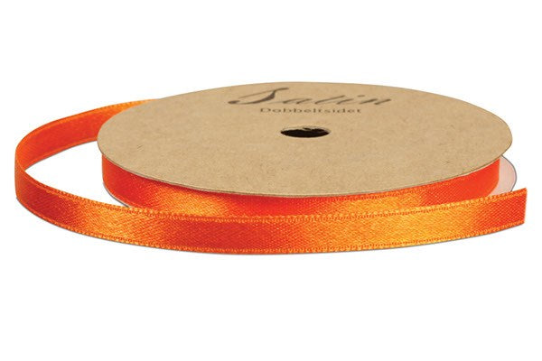 Satinbånd 3mm 10m orange