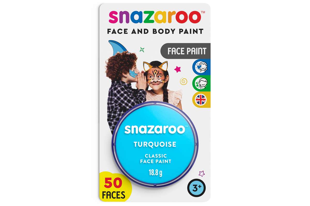 Sminkefarve 18ml blister turqoise