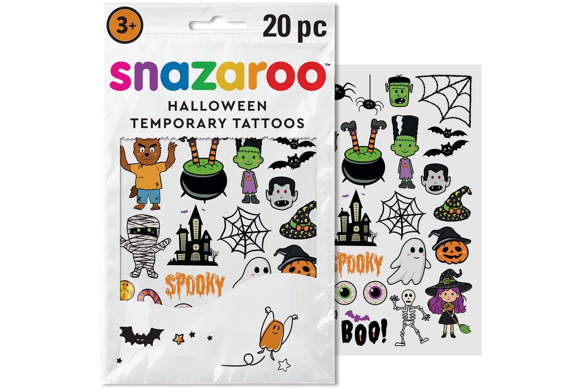 Tatoveringer Halloween cute 20stk. ass.