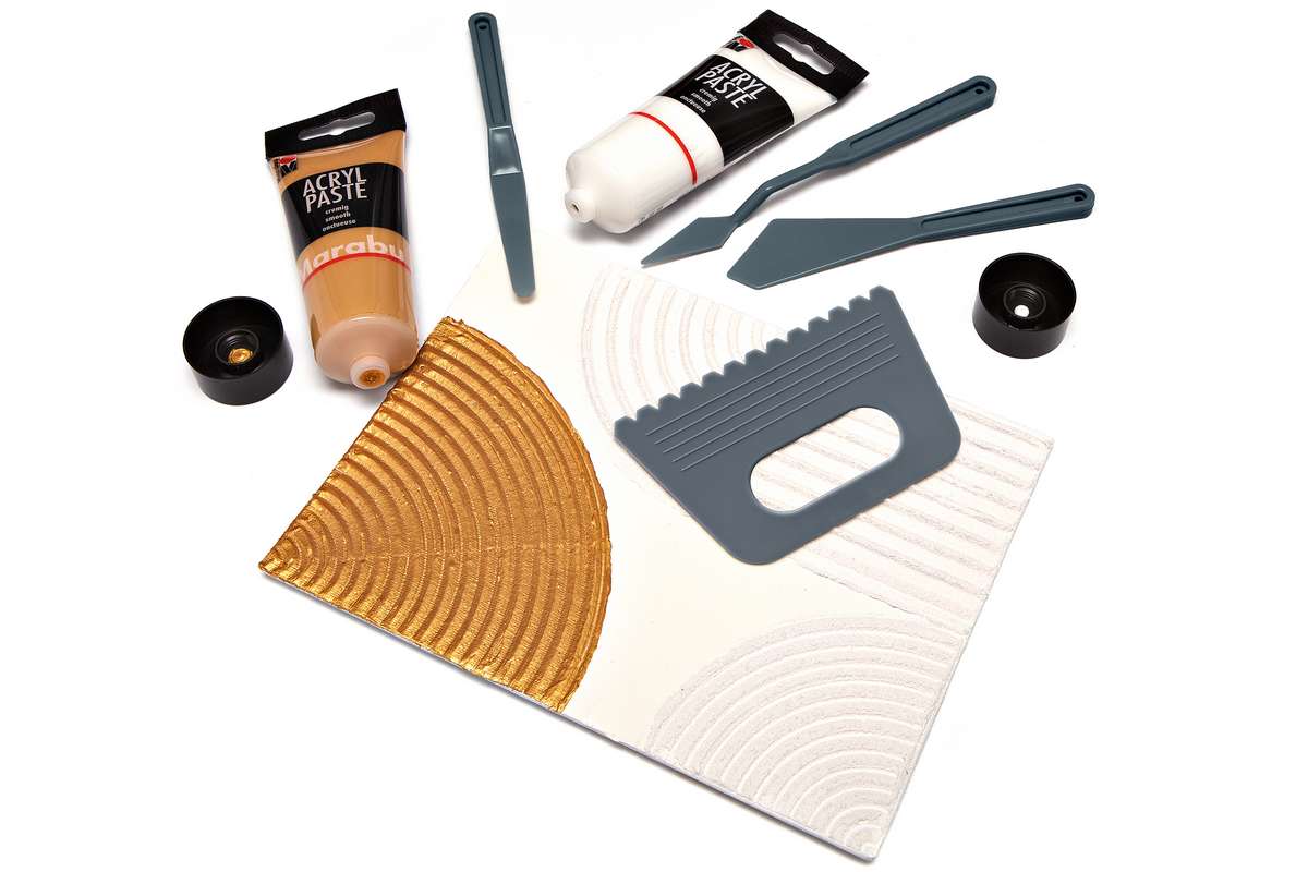 Acrylic Paste set, Structured Art 