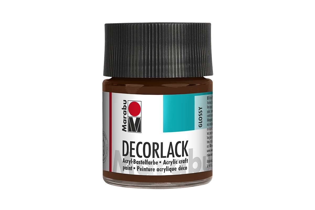 Decorlack 50ml, medium brown 040
