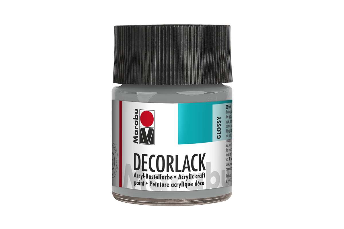 Decorlack 50ml, metallic silver 782