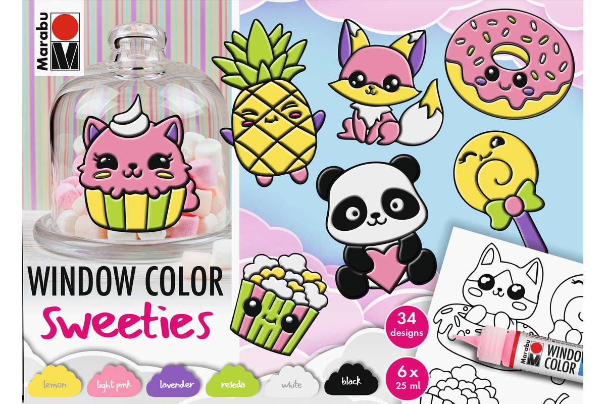 Fun & Fancy Sweeties 6x25ml + motiver