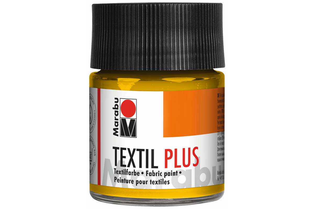 Textil plus medium yellow 50ml