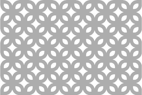 Stencil Art DIN A4 Retro Flowers