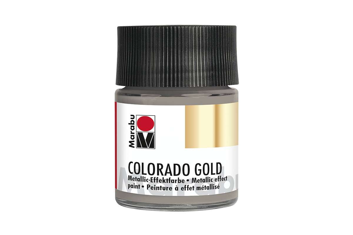 Colorado Gold paint 50ml, metallic-anthracite 772