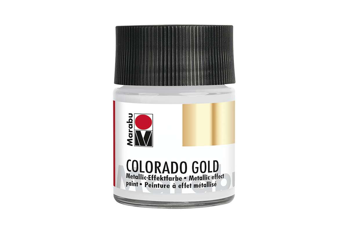 Colorado Gold paint 50ml, metallic-silver 782