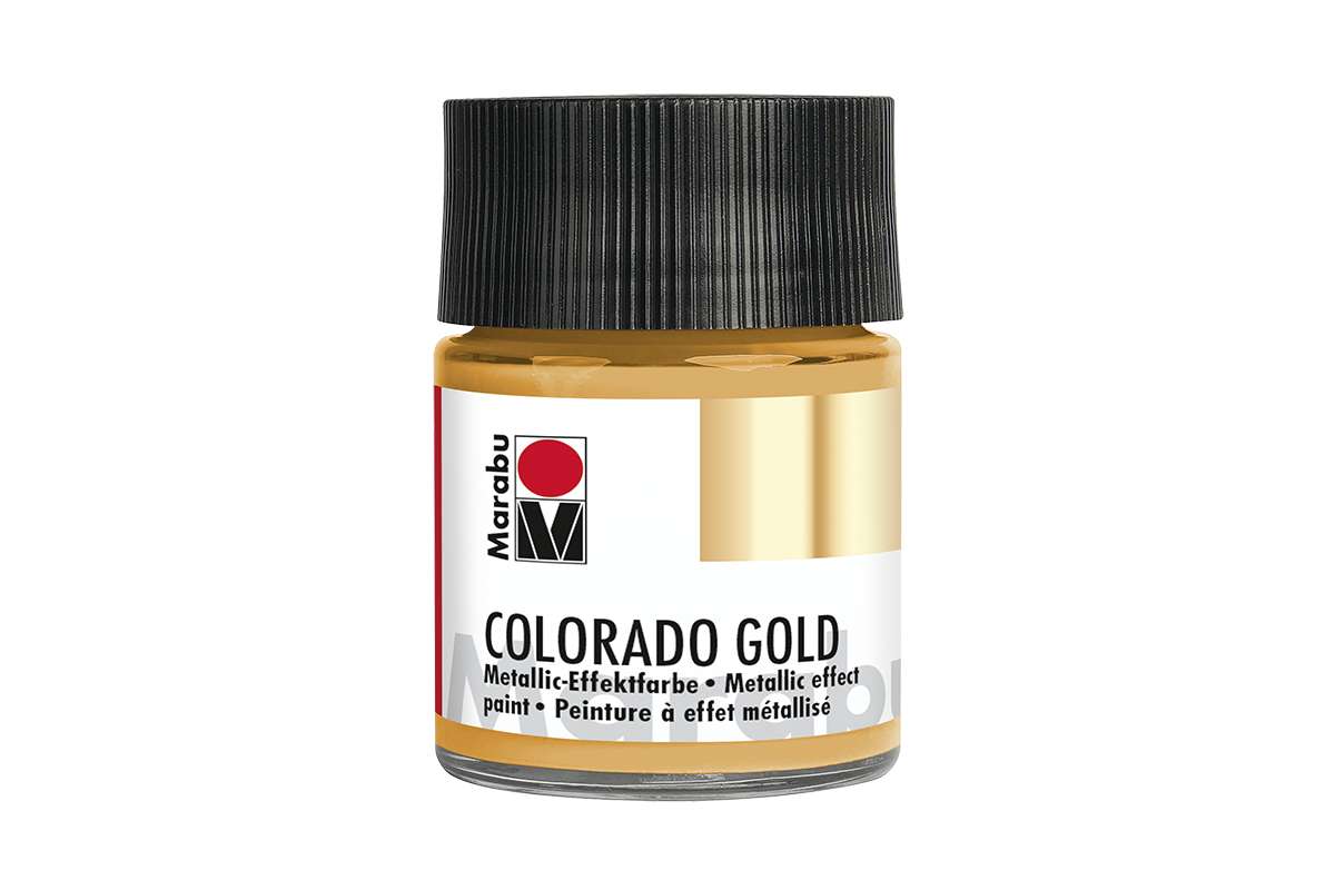 Colorado Gold paint 50ml, metallic-red gold 786