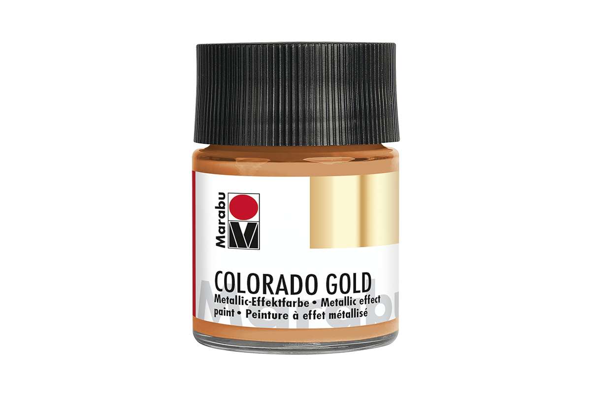Colorado Gold paint 50ml, metallic-copper 787
