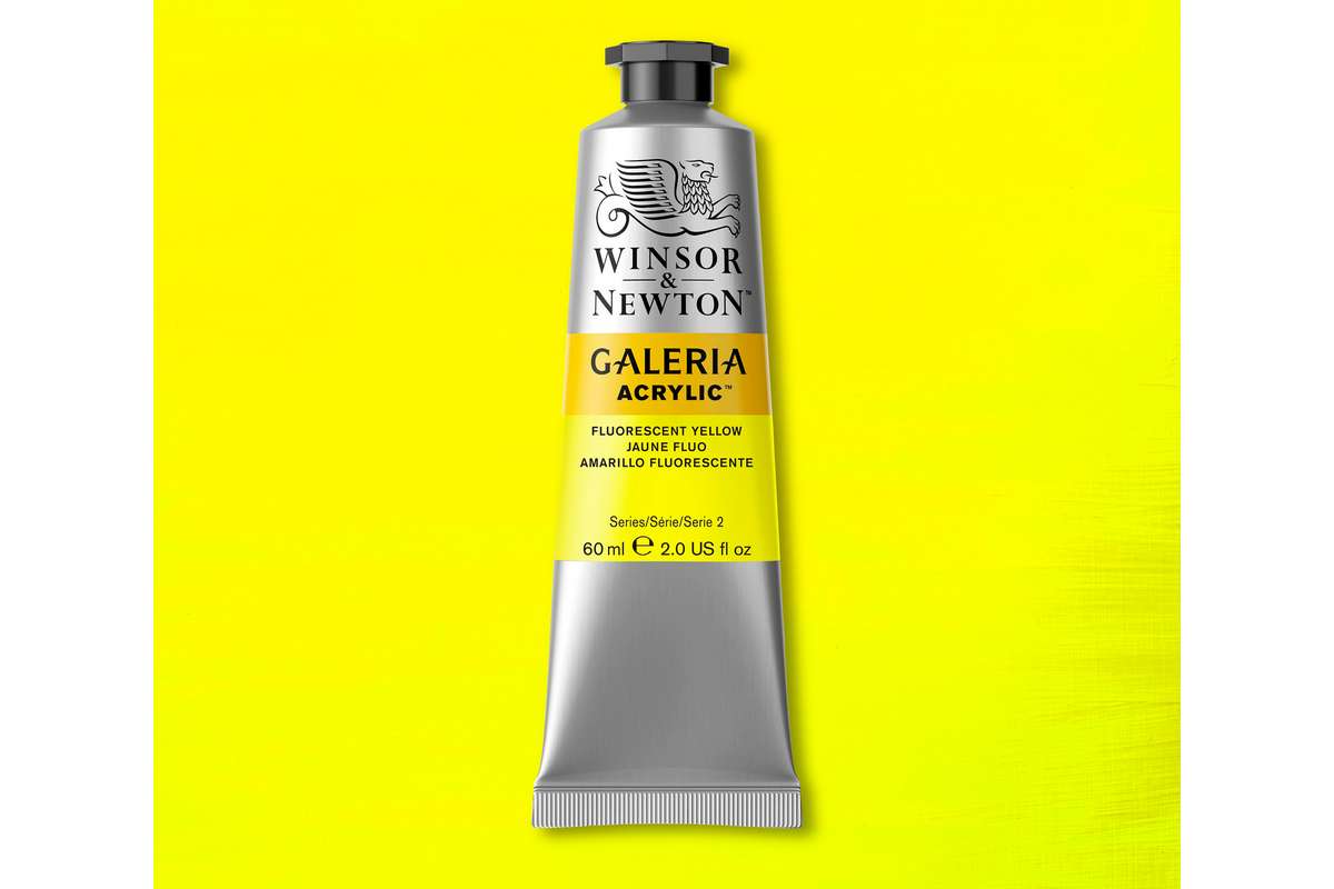 Galeria Acrylic 60ml fluorescent yellow