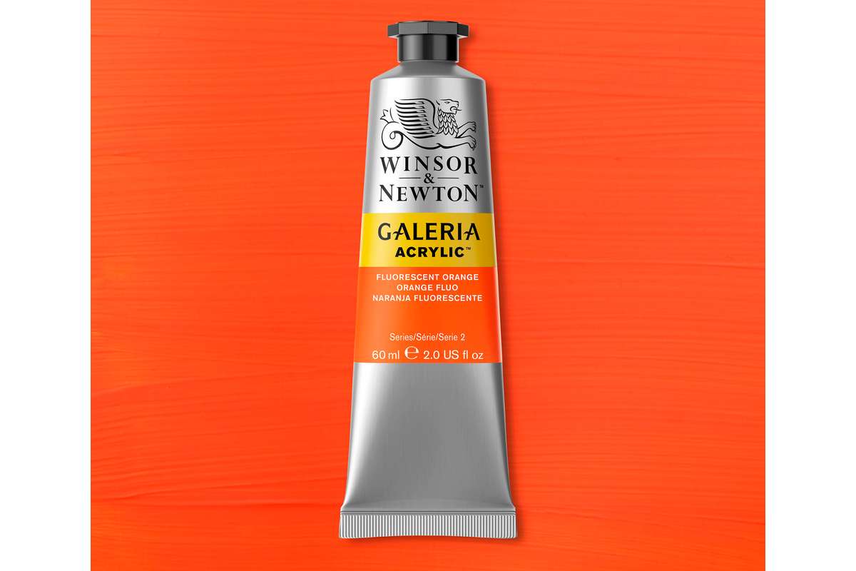 Galeria Acrylic 60ml fluorescent orange