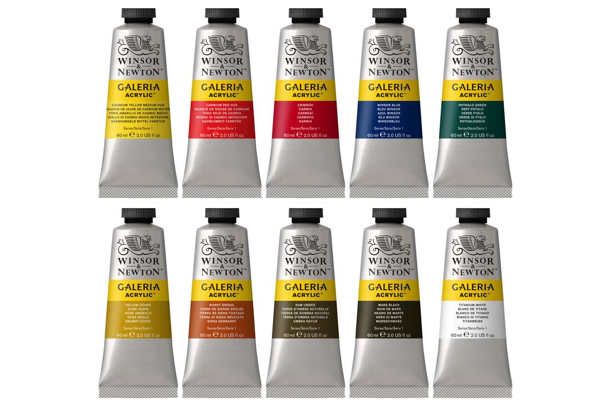 Galeria acrylic set 10x60ml