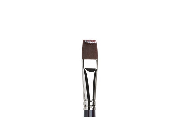 Galeria brush short flat (long handle) No. 18