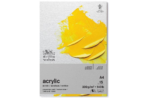 Acrylic pad 300g A4, 15 pages