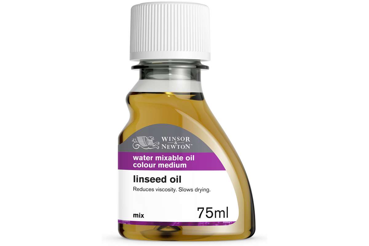 Artisan water-mixable oil linseed oil 75ml v.4