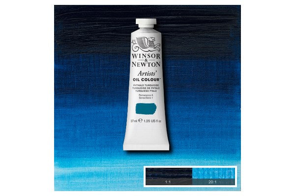 Artists oil colour 37ml phthalo turquoise 526
