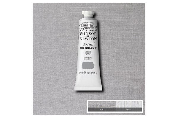 Artists oil colour 37ml silver 617