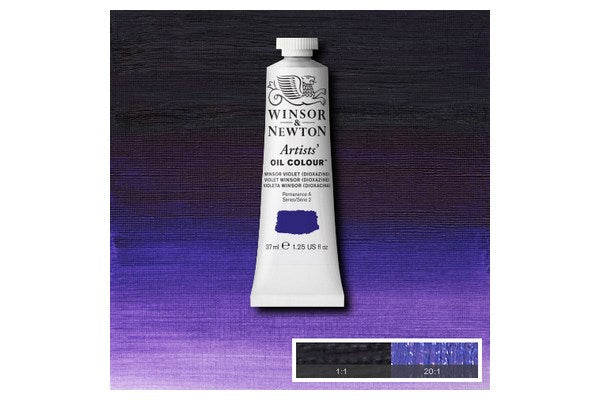Artists oil colour 37ml winsor violet 733