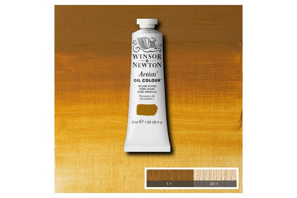 Artists oil colour 37ml yellow ochre 744