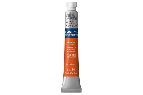 Cotman watercolour 8ml Cad Red Hue 095